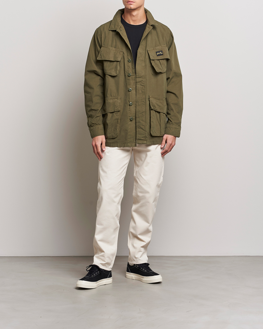 Mies | Takit | Stan Ray | Tropical Cotton Field Jacket Olive