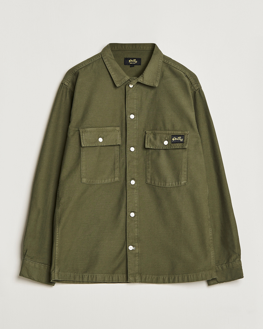 Mies | Kauluspaidat | Stan Ray | CPO Cotton Shirt Olive