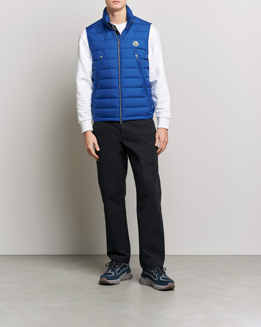 Mies | Ulkoliivit | Moncler | Albyt Down Vest Royal Blue