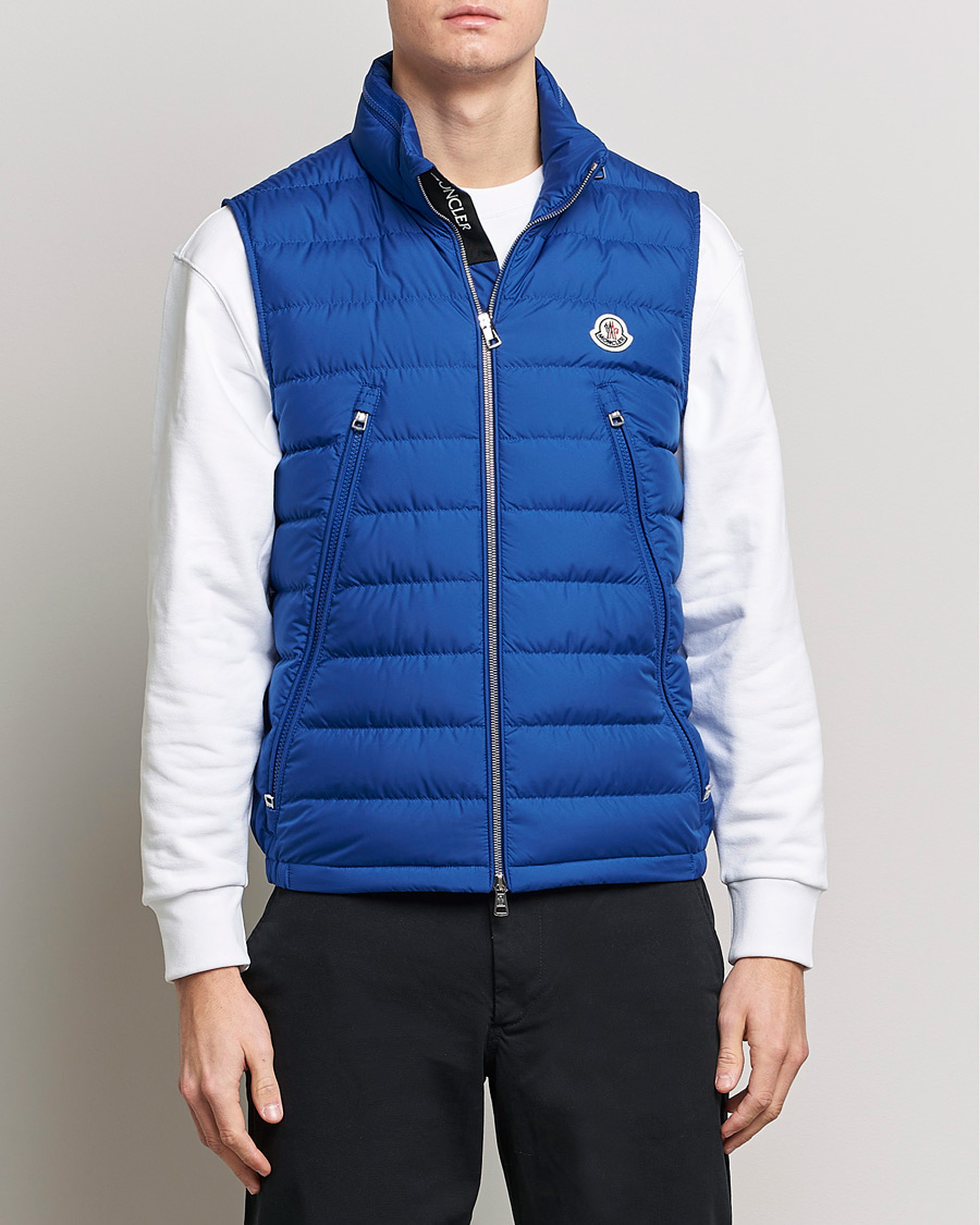 Mies | Ulkoliivit | Moncler | Albyt Down Vest Royal Blue