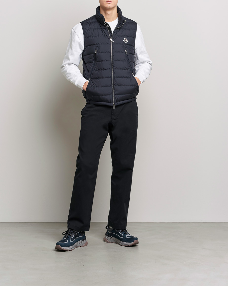 Mies | Ulkoliivit | Moncler | Albyt Down Vest Navy