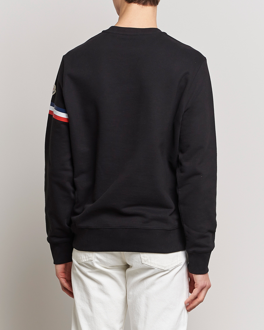 Mies | Puserot | Moncler | Armband Logo Sweatshirt Black