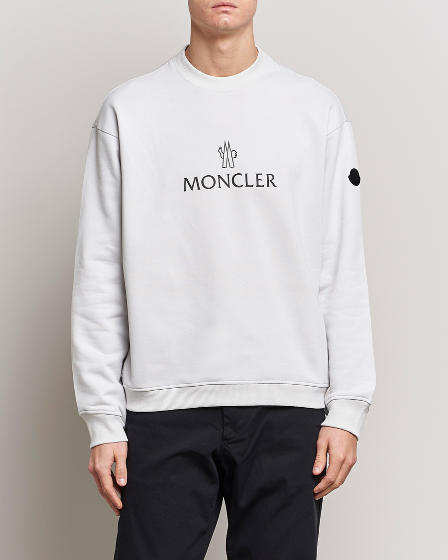 Mies | Moncler | Moncler | Lettering Logo Sweatshirt White
