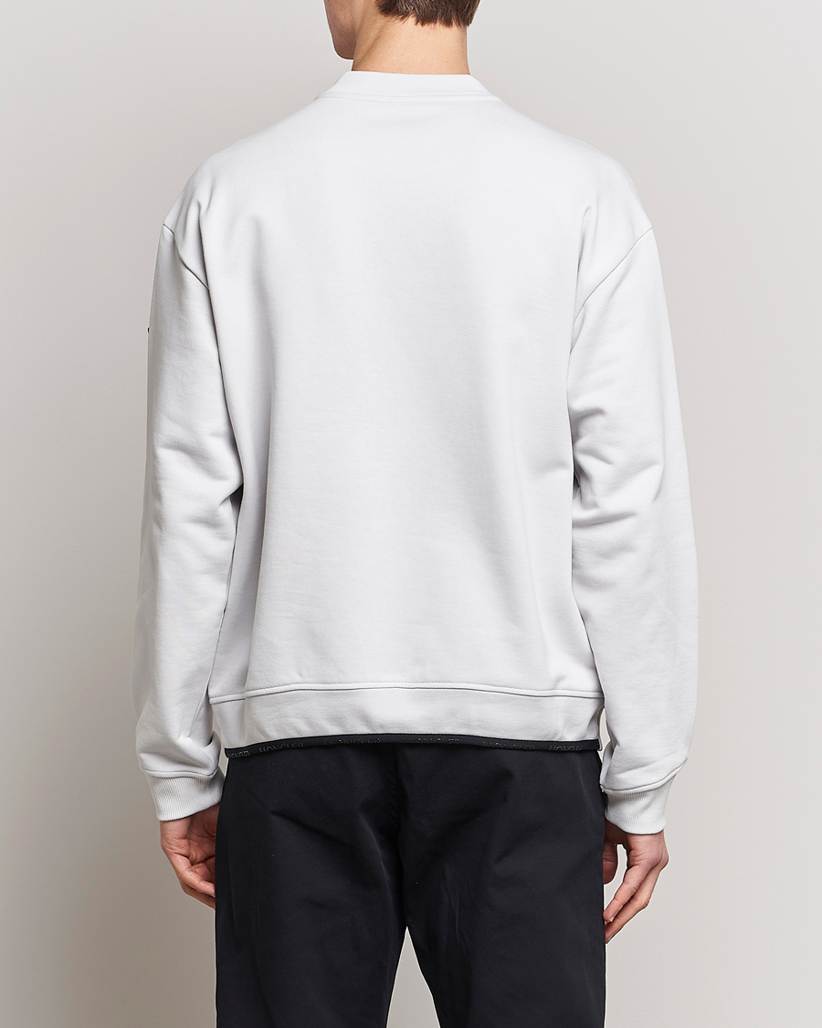 Mies | Puserot | Moncler | Lettering Logo Sweatshirt White