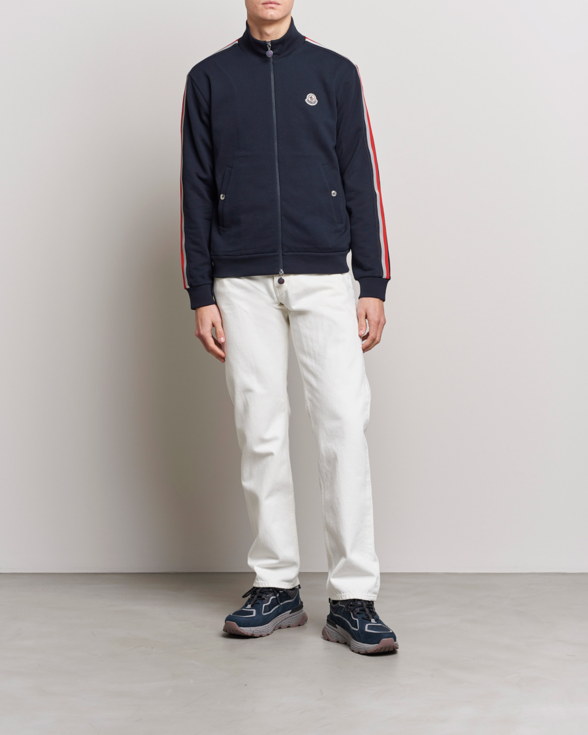 Mies | Puserot | Moncler | Zip Cardigan Navy