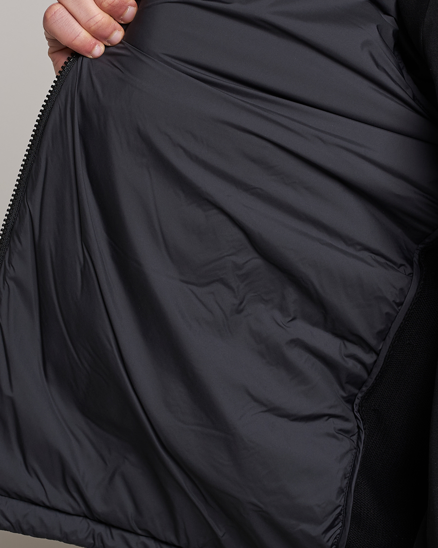 Mies | Puserot | Moncler | Zip Padded Cardigan Black