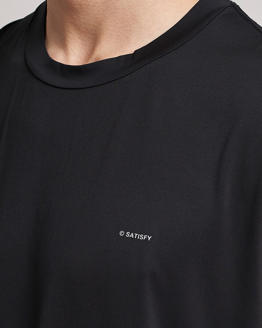 Mies | T-paidat | Satisfy | AuraLIte Muscle Tee Black