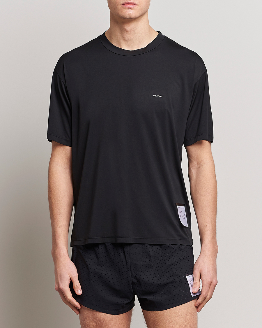 Mies | T-paidat | Satisfy | AuraLite T-Shirt Black