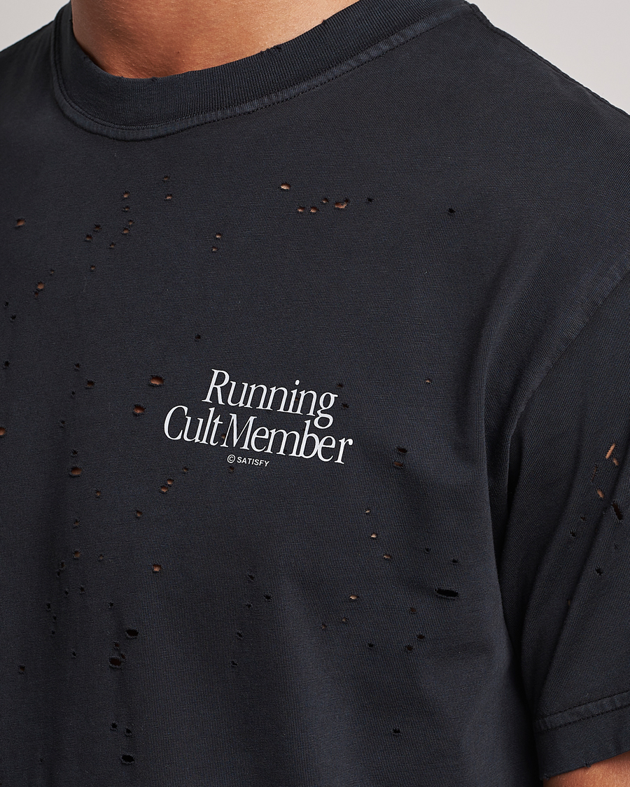 Mies | T-paidat | Satisfy | MothTech T-Shirt Black