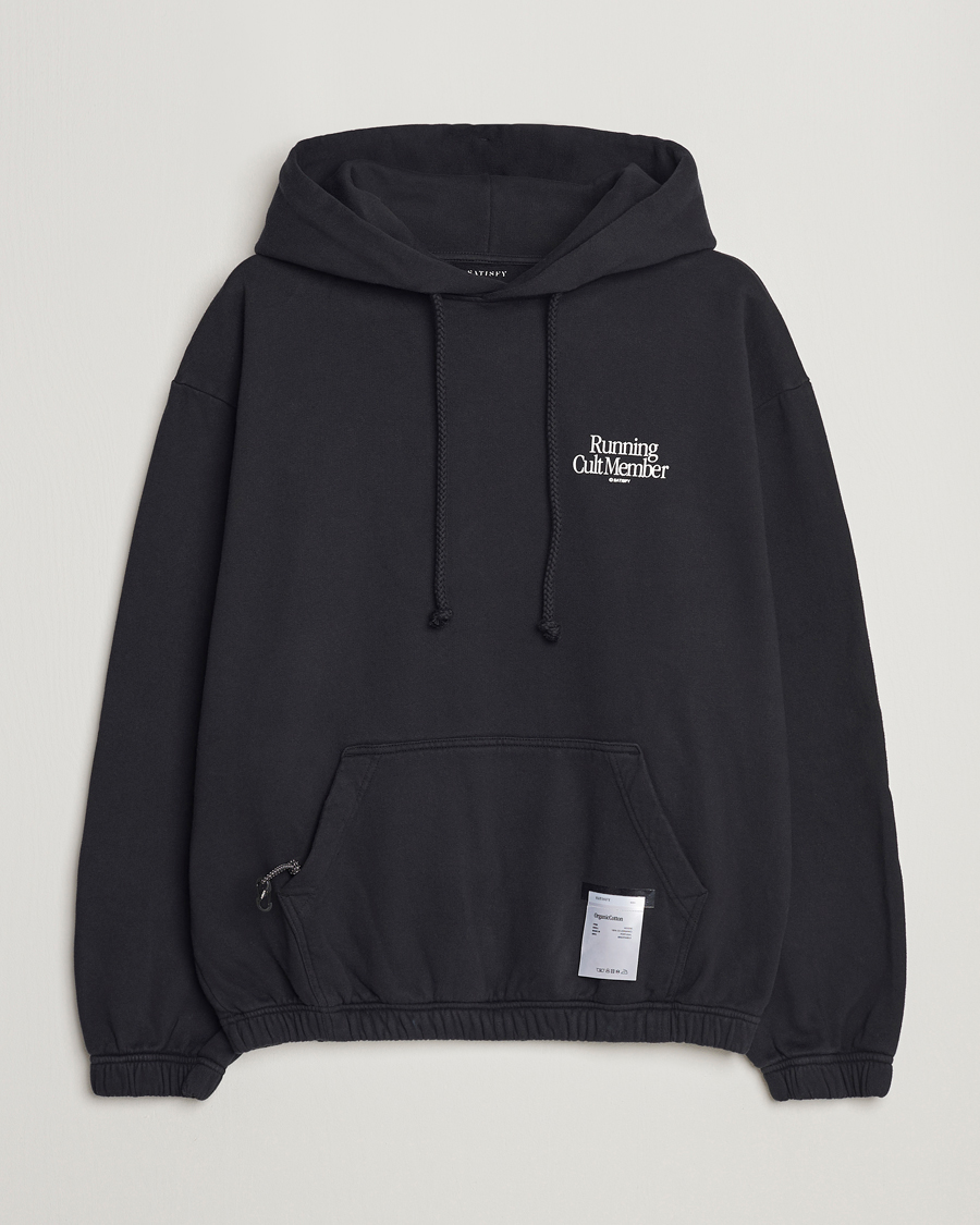 Mies | Puserot | Satisfy | SoftShell Hoodie Black