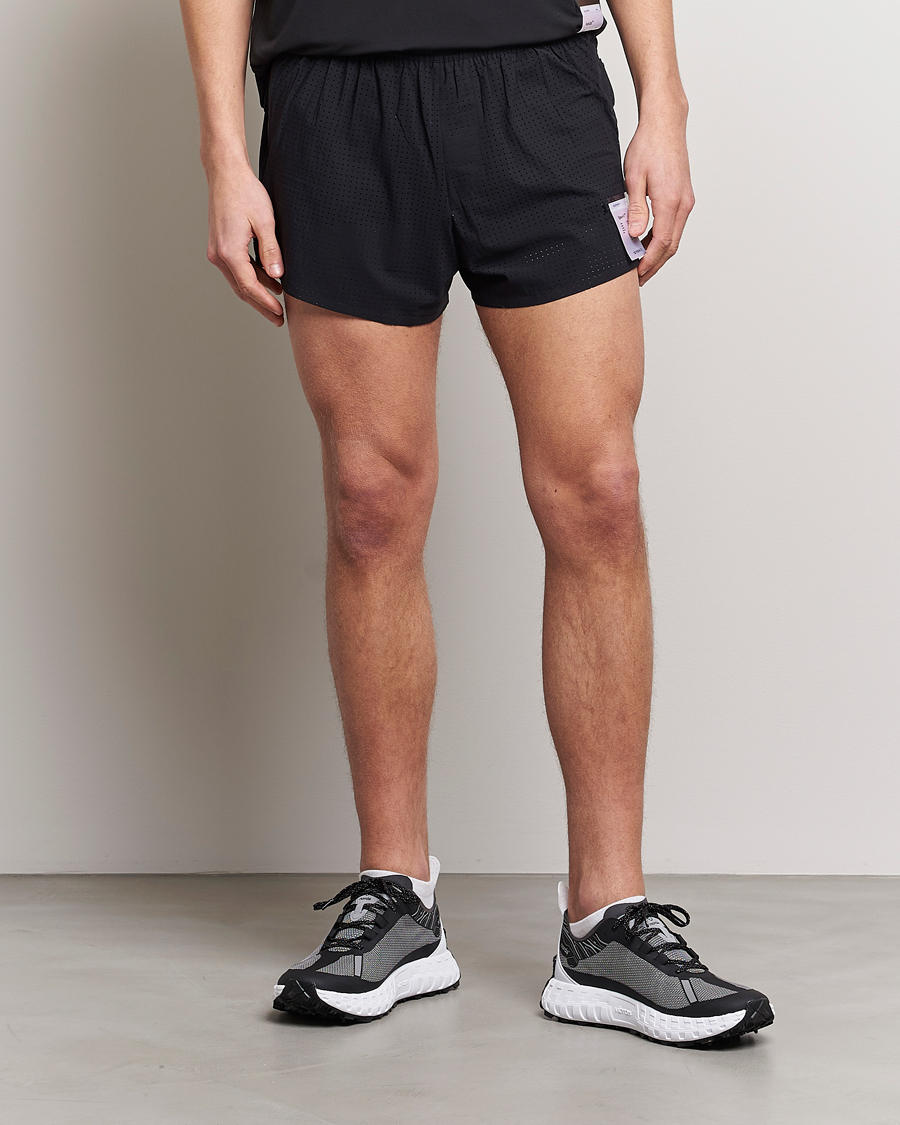 Mies | Shortsit | Satisfy | Space-O 2.5 Inch Shorts Black