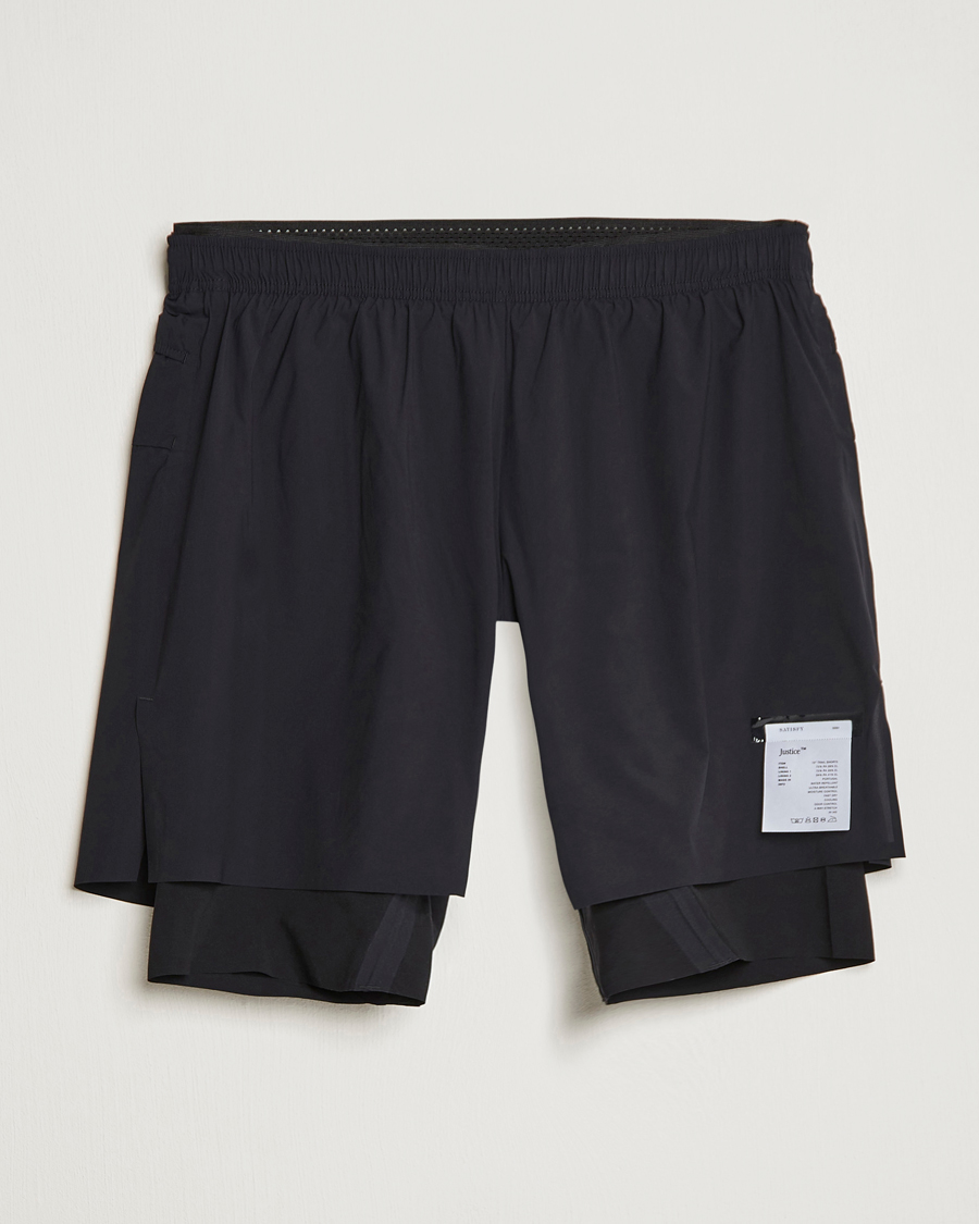 Mies | Shortsit | Satisfy | Justice 10 Inch Trail Shorts Black