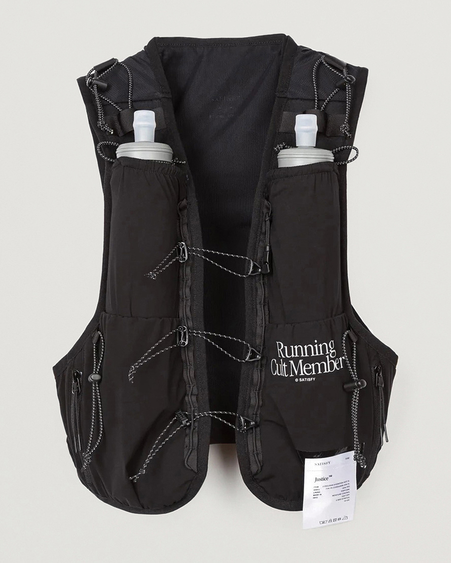 Mies | Satisfy Justice Cordura Hydration Vest Black | Satisfy | Justice Cordura Hydration Vest Black