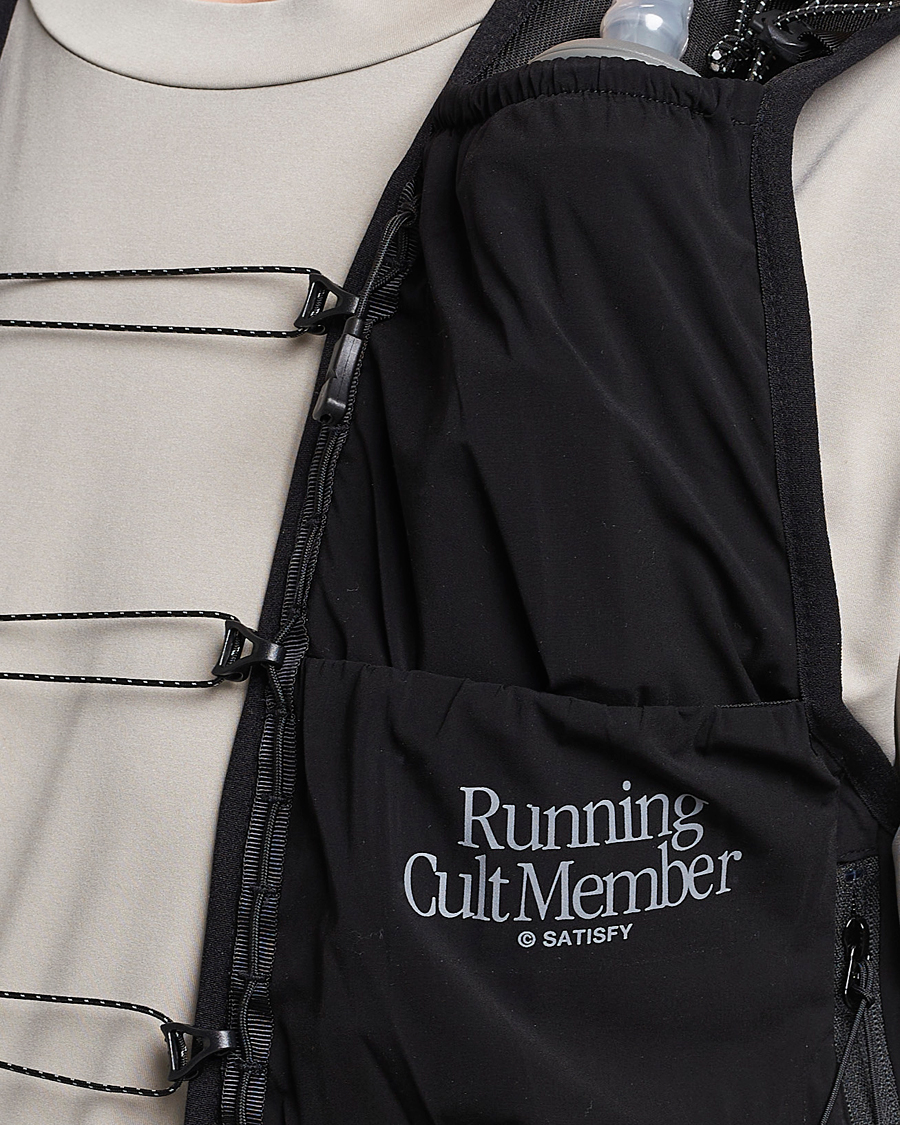 Mies | Satisfy Justice Cordura Hydration Vest Black | Satisfy | Justice Cordura Hydration Vest Black