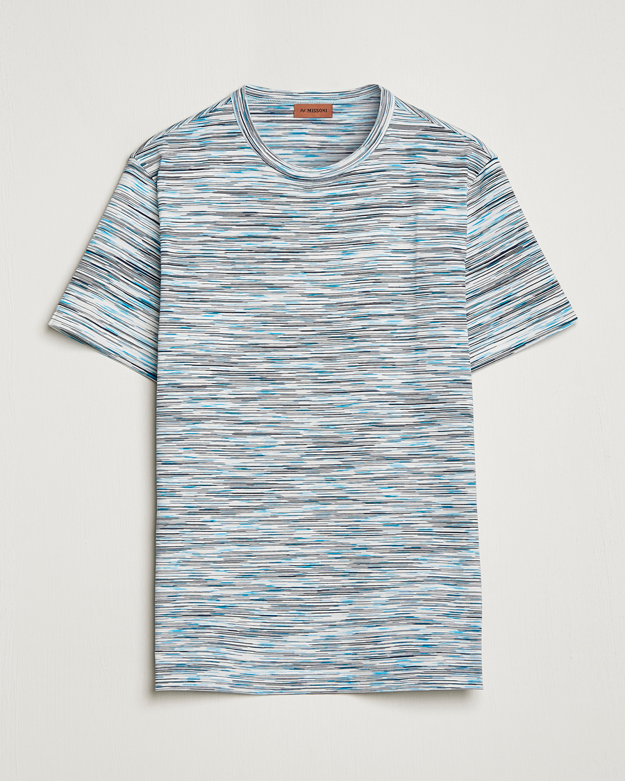 Mies | T-paidat | Missoni | Fiammato T-Shirt Light Blue