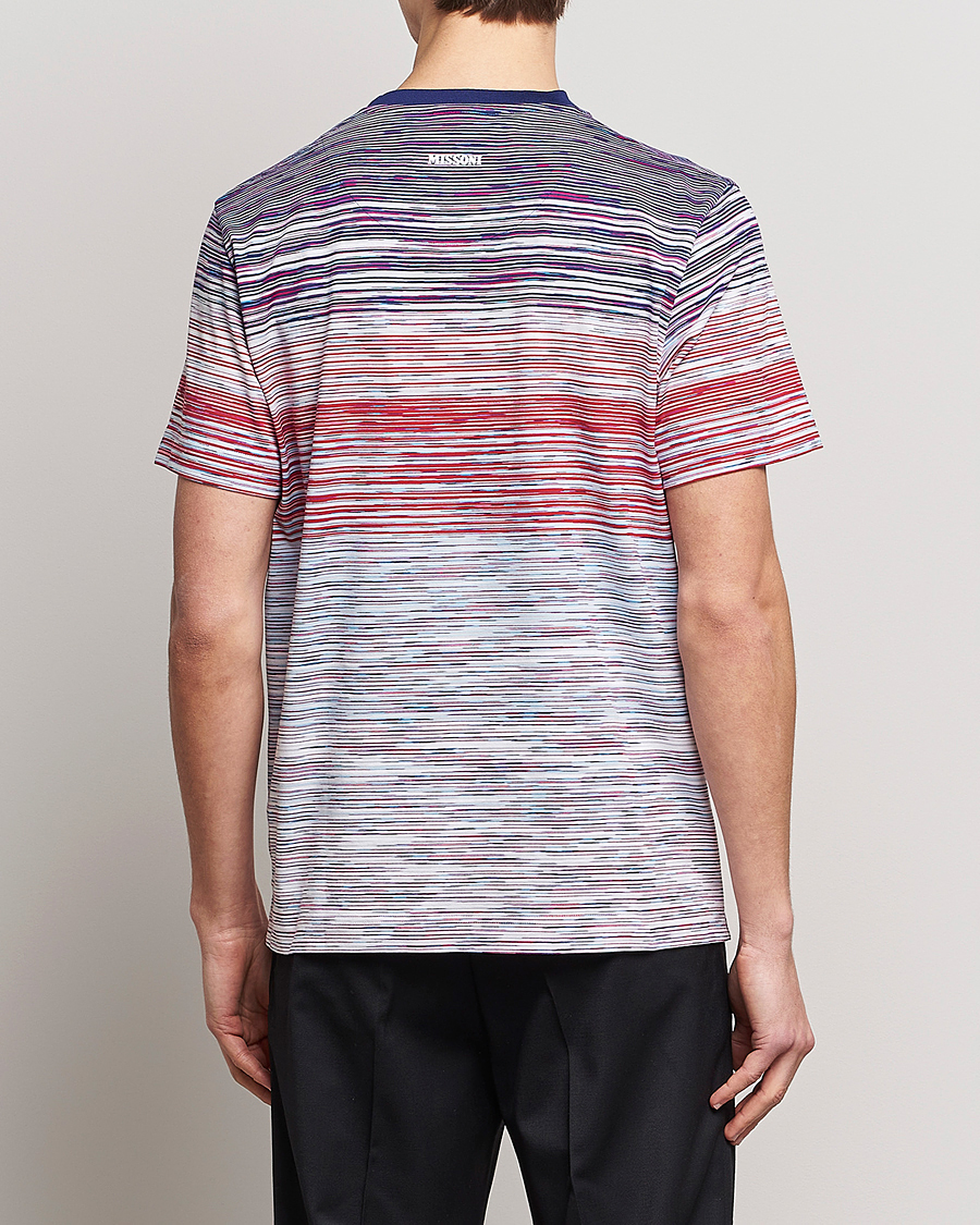 Mies | T-paidat | Missoni | Space Dye T-Shirt Violet/Light Blue