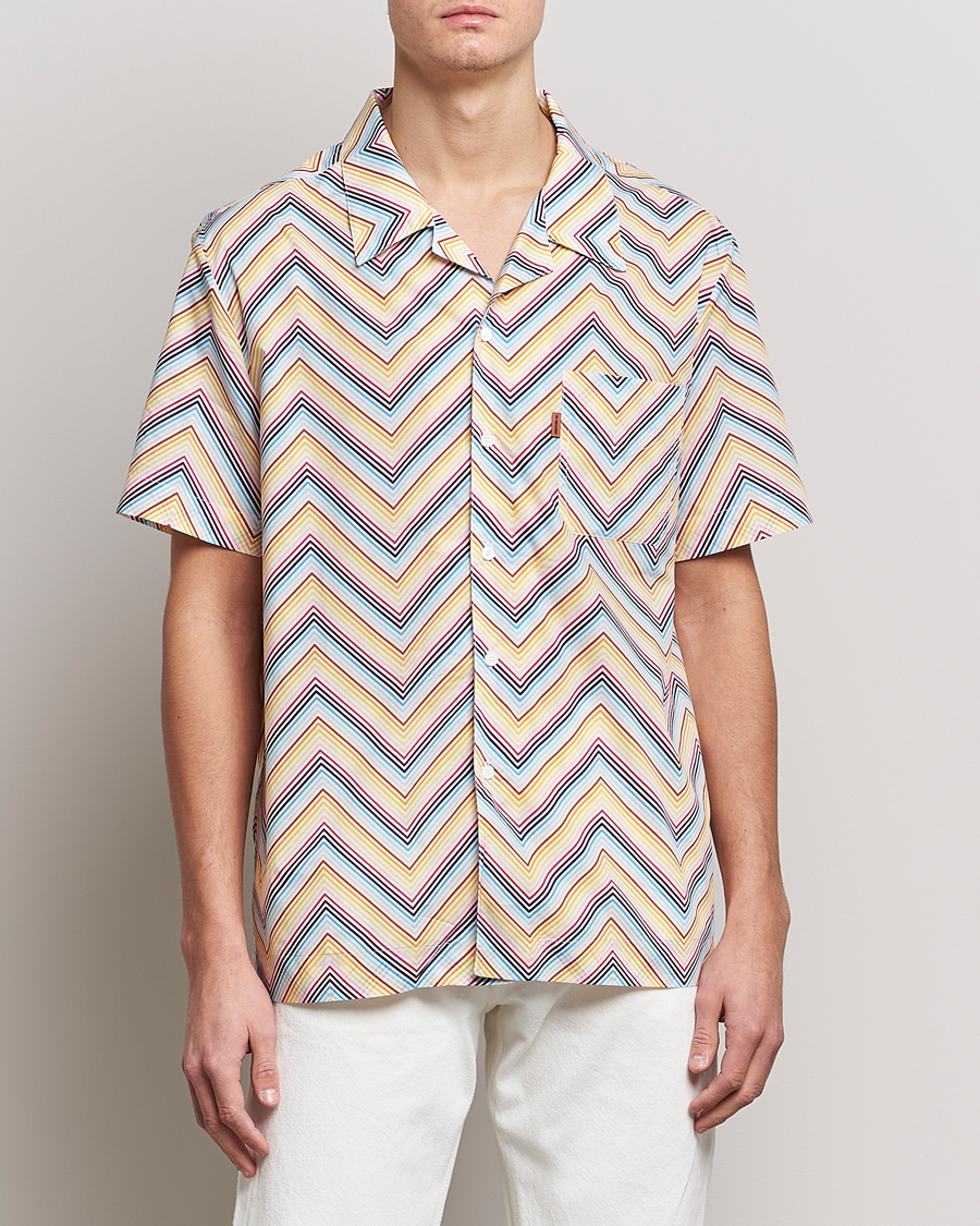Mies | Missoni | Missoni | Zig Zag Short Sleeve Shirt Multicolor