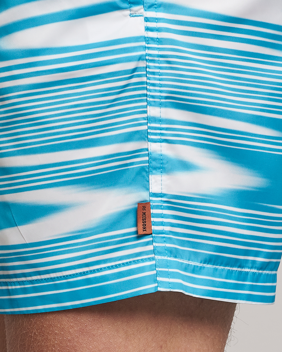 Mies | Uimahousut | Missoni | Space Dye Swim Trunks Light Blue