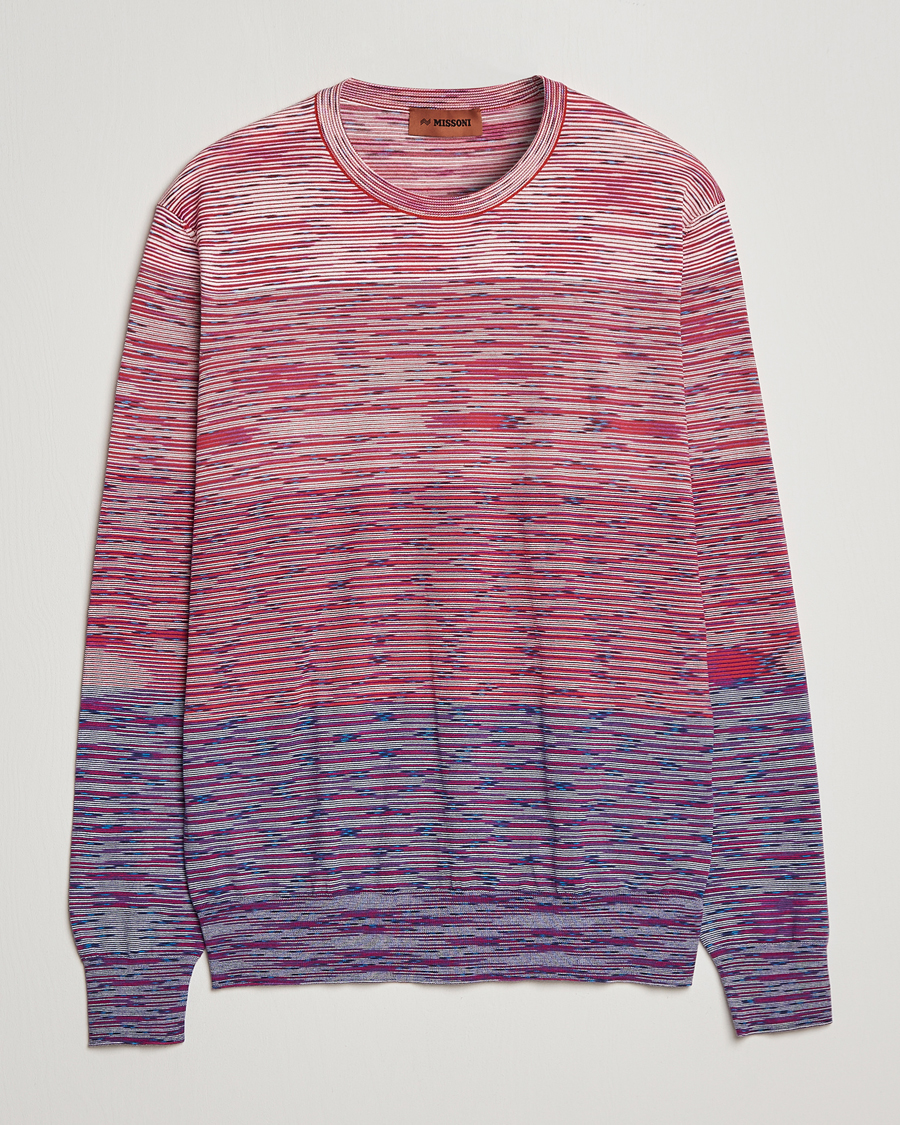 Mies | Puserot | Missoni | Striped Degrade Sweater Red