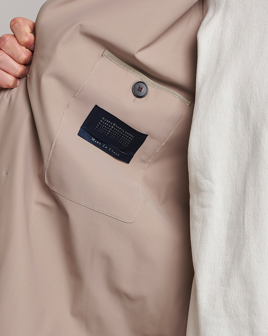 Mies | Takit | Harris Wharf London | Light Technic Balmacaan Coat Camel