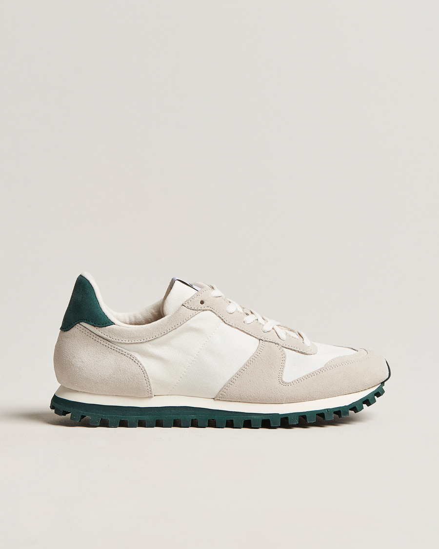 Mies | Tennarit | Novesta | Marathon Trail Running Sneaker White/Green