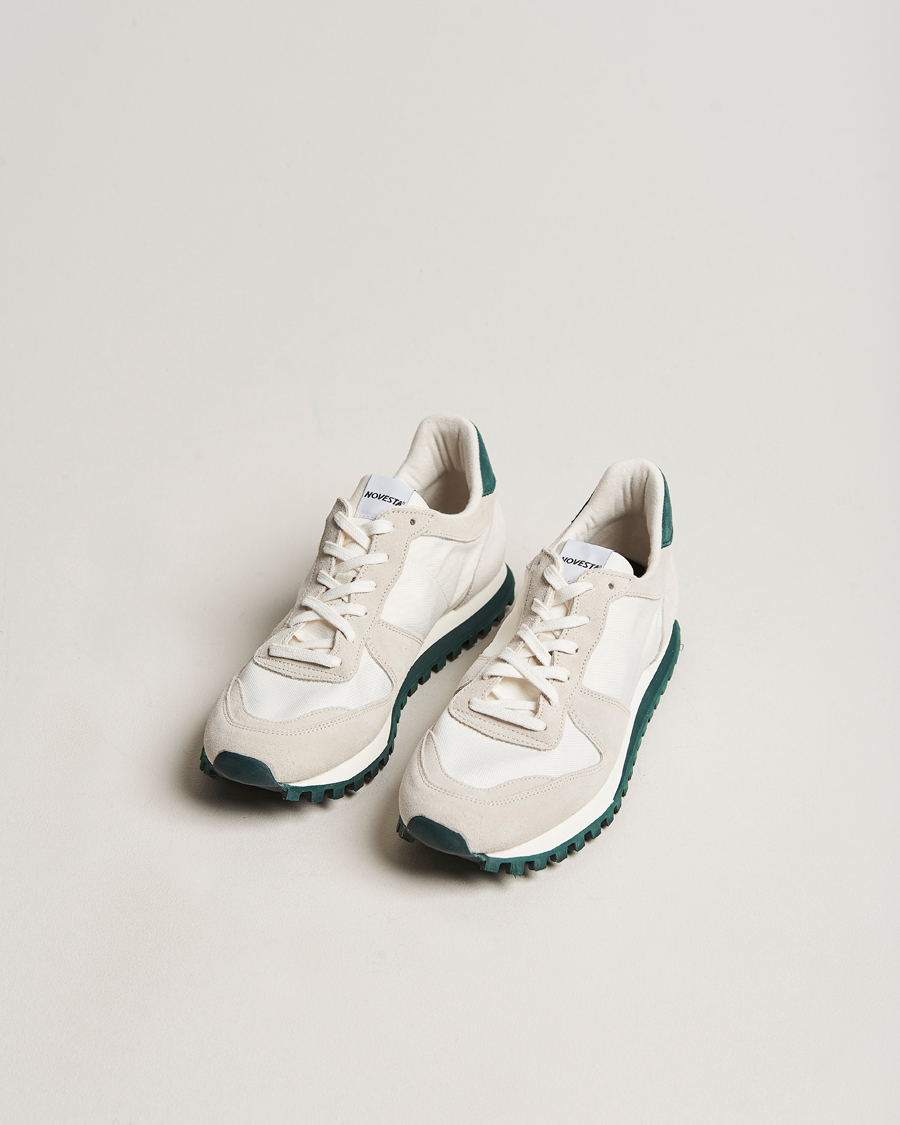 Mies | Novesta | Novesta | Marathon Trail Running Sneaker White/Green