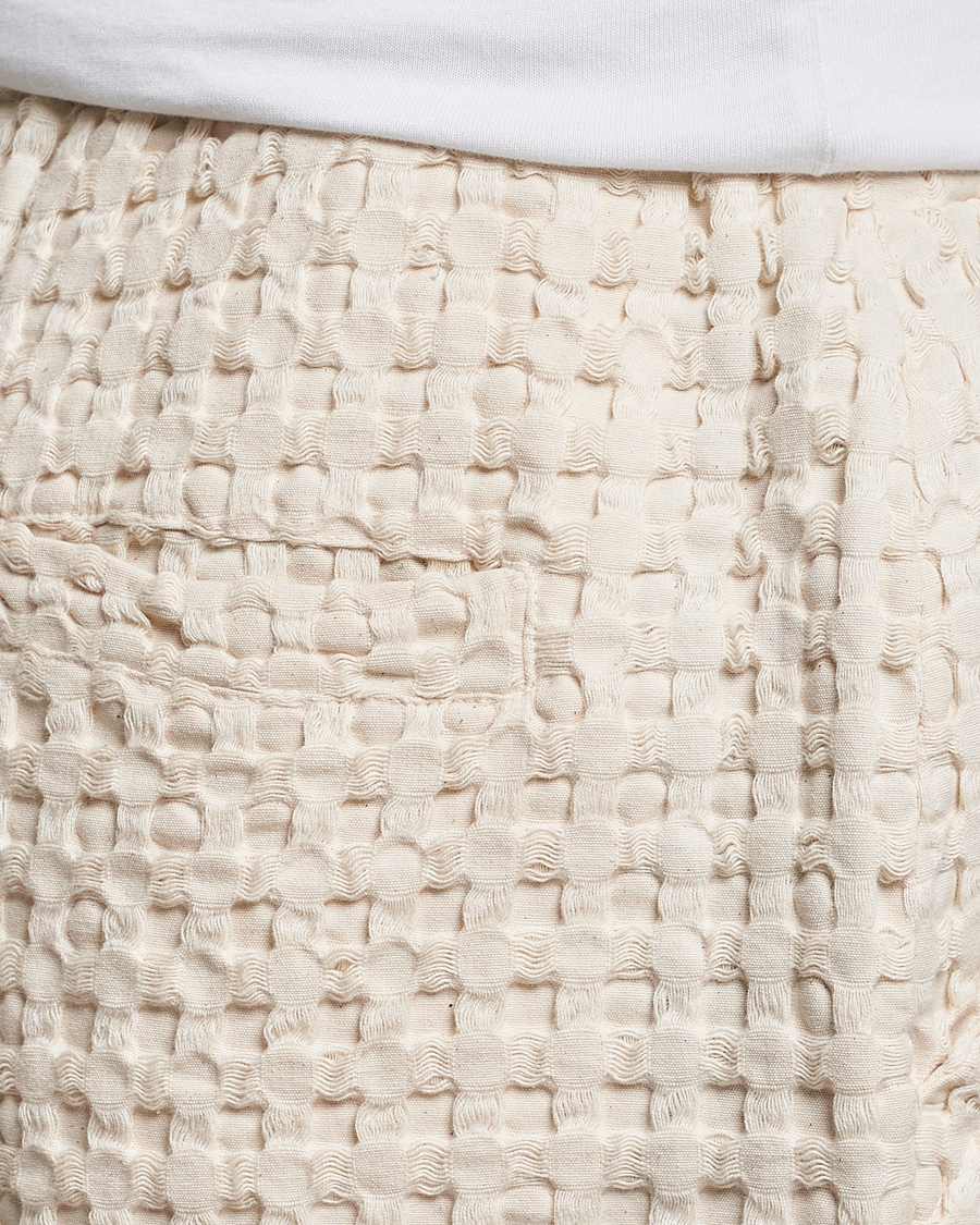 Mies | Shortsit | OAS | Porto Waffle Shorts Ecru
