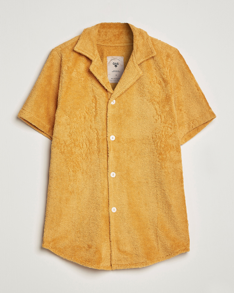 Mies | Kauluspaidat | OAS | Cuba Ruggy Shirt Mustard