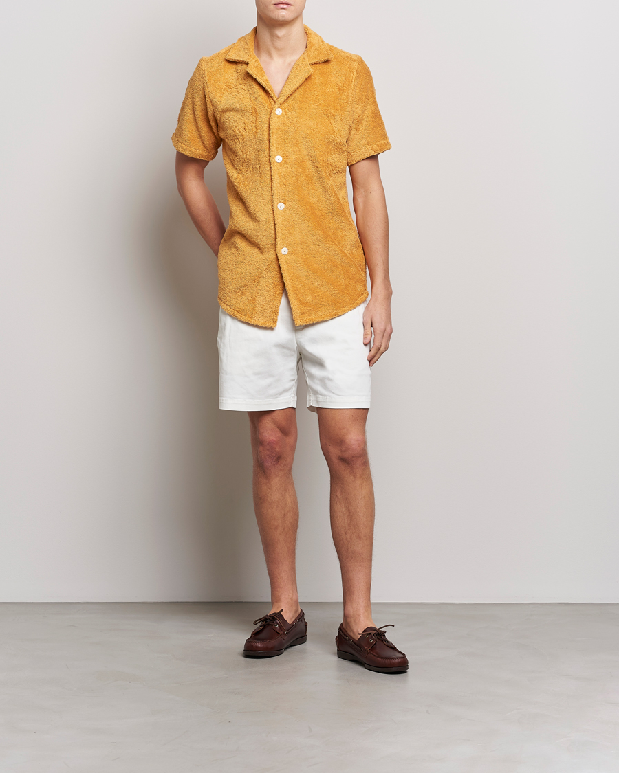 Mies | Kauluspaidat | OAS | Cuba Ruggy Shirt Mustard