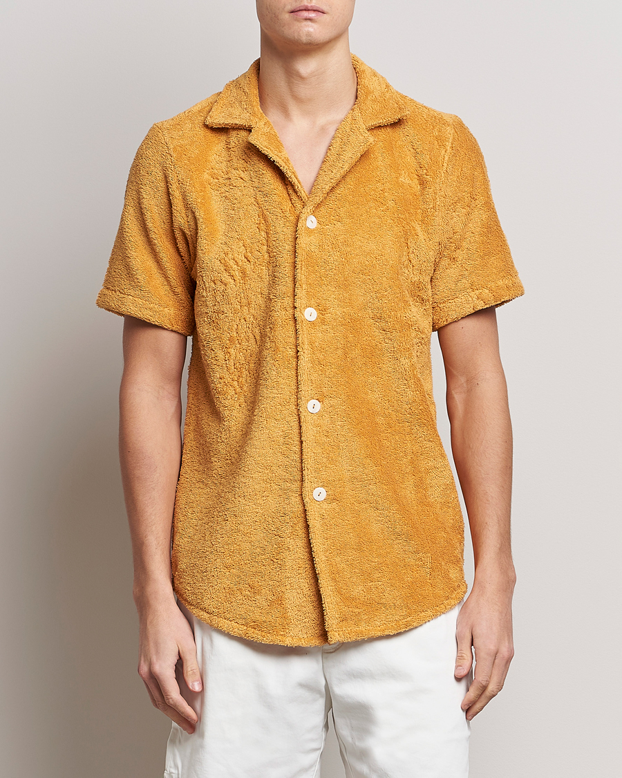 Mies | Kauluspaidat | OAS | Cuba Ruggy Shirt Mustard
