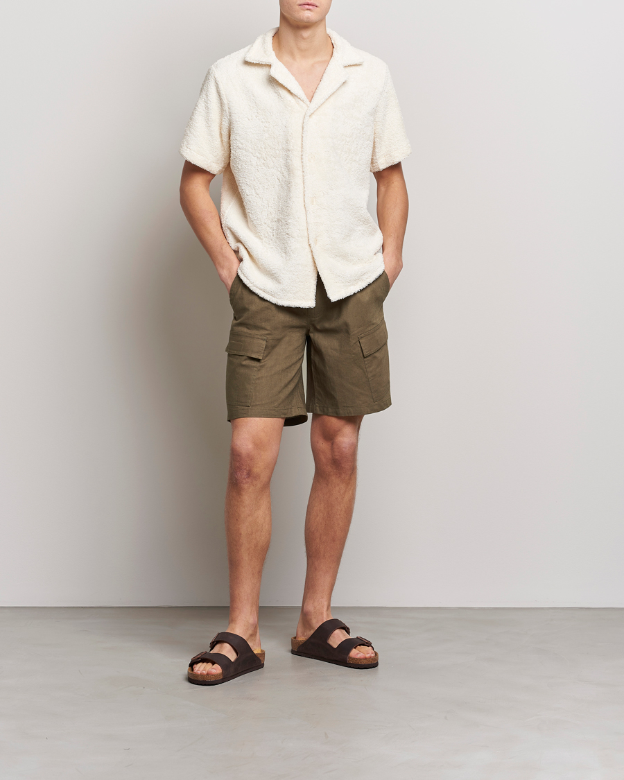 Mies | Kauluspaidat | OAS | Cuba Ruggy Shirt Off White