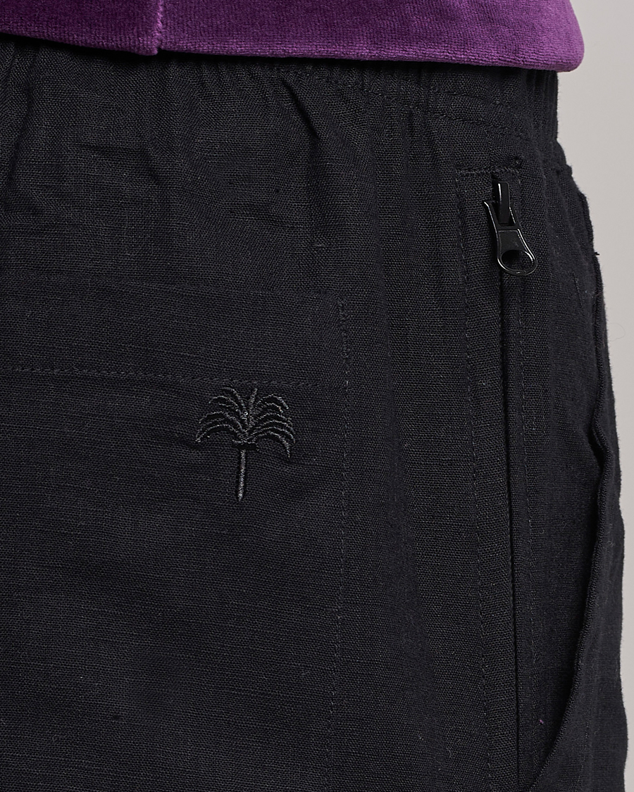 Mies | Shortsit | OAS | Cargo Linen Shorts Black