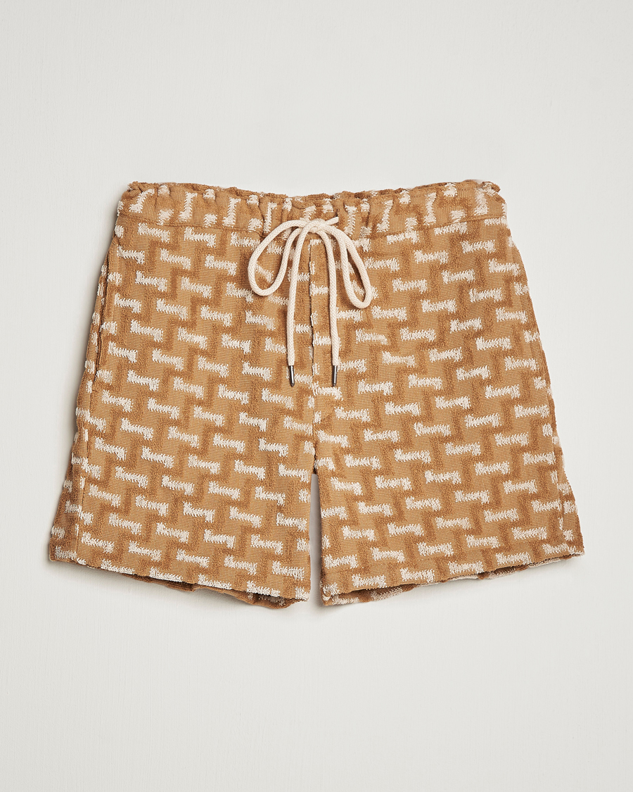 Mies | Shortsit | OAS | Terry Shorts Camel