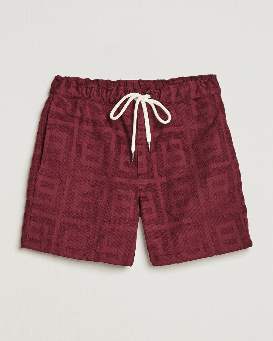 Mies | Shortsit | OAS | Terry Shorts Burgundy