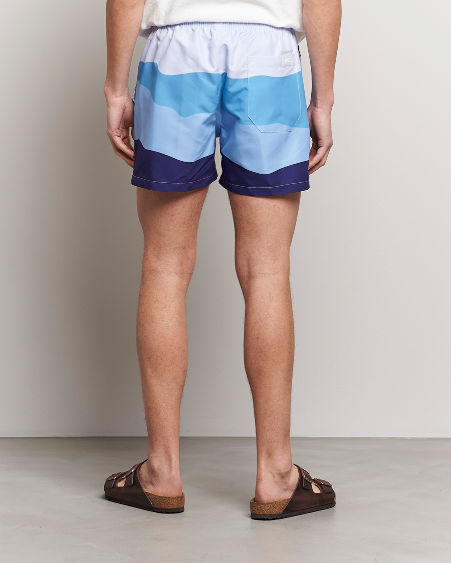 Mies | Uimahousut | OAS | Printed Swimshorts Ice Wave