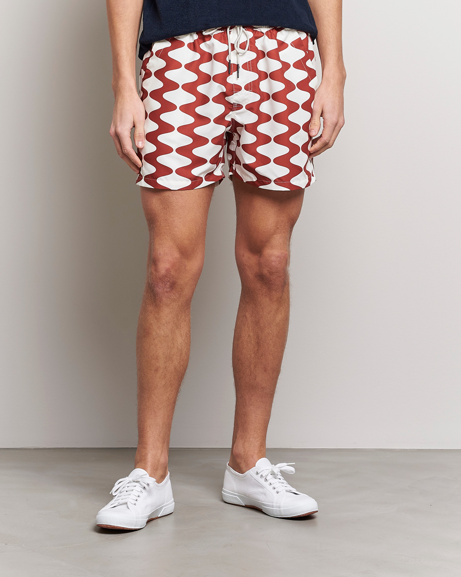 Mies | Uimahousut | OAS | Printed Swimshorts Big Lauda