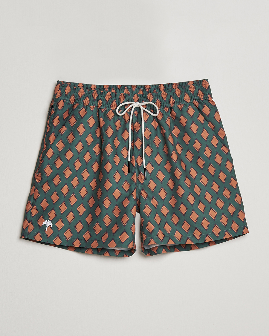 Mies | Uimahousut | OAS | Printed Swimshorts Smokin Rustic
