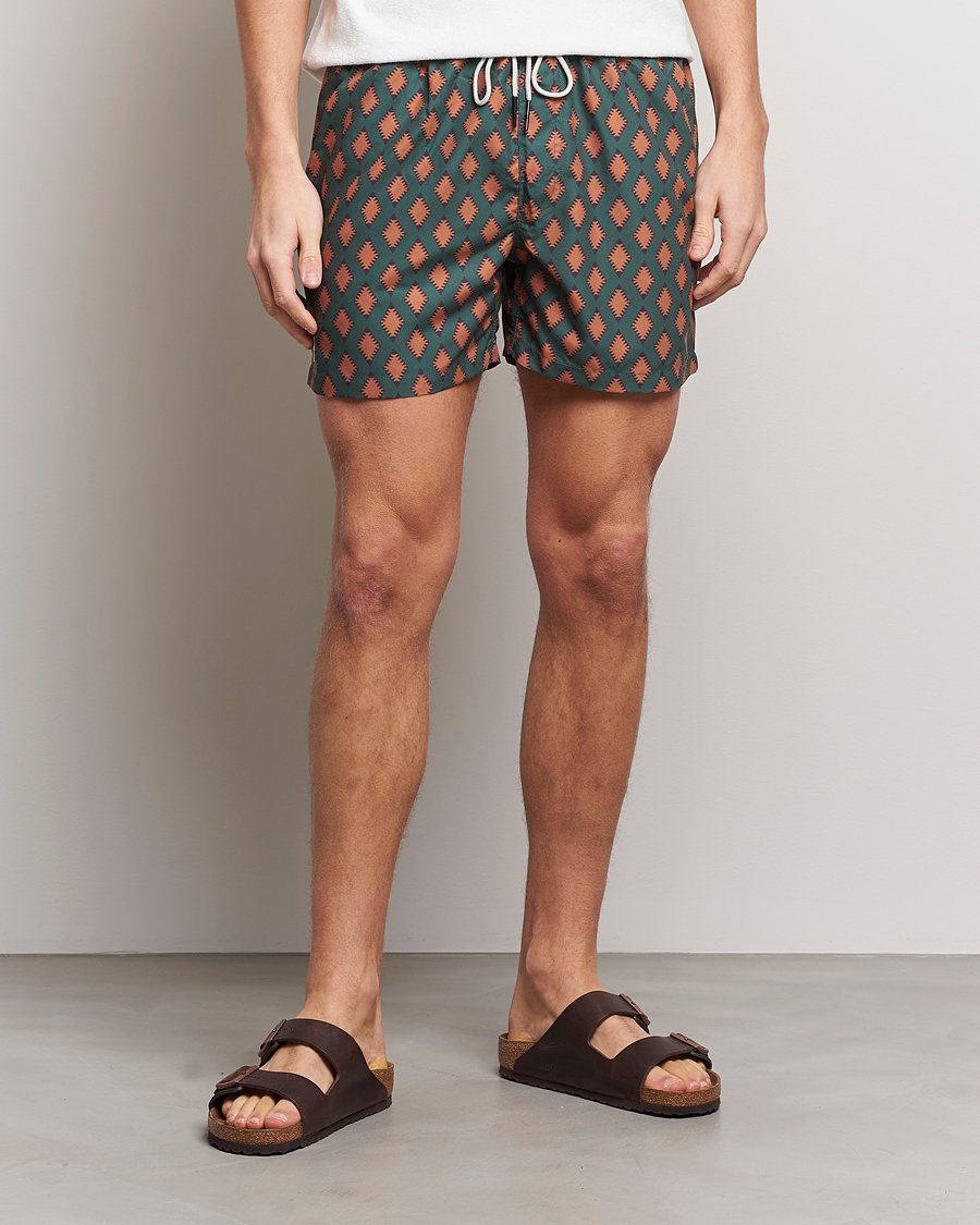 Mies | Uimahousut | OAS | Printed Swimshorts Smokin Rustic