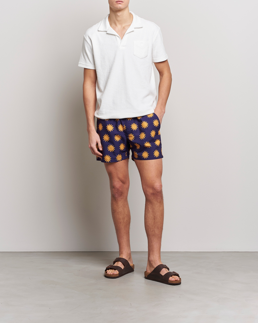 Mies | Uimahousut | OAS | Printed Swimshorts Sunday Sun
