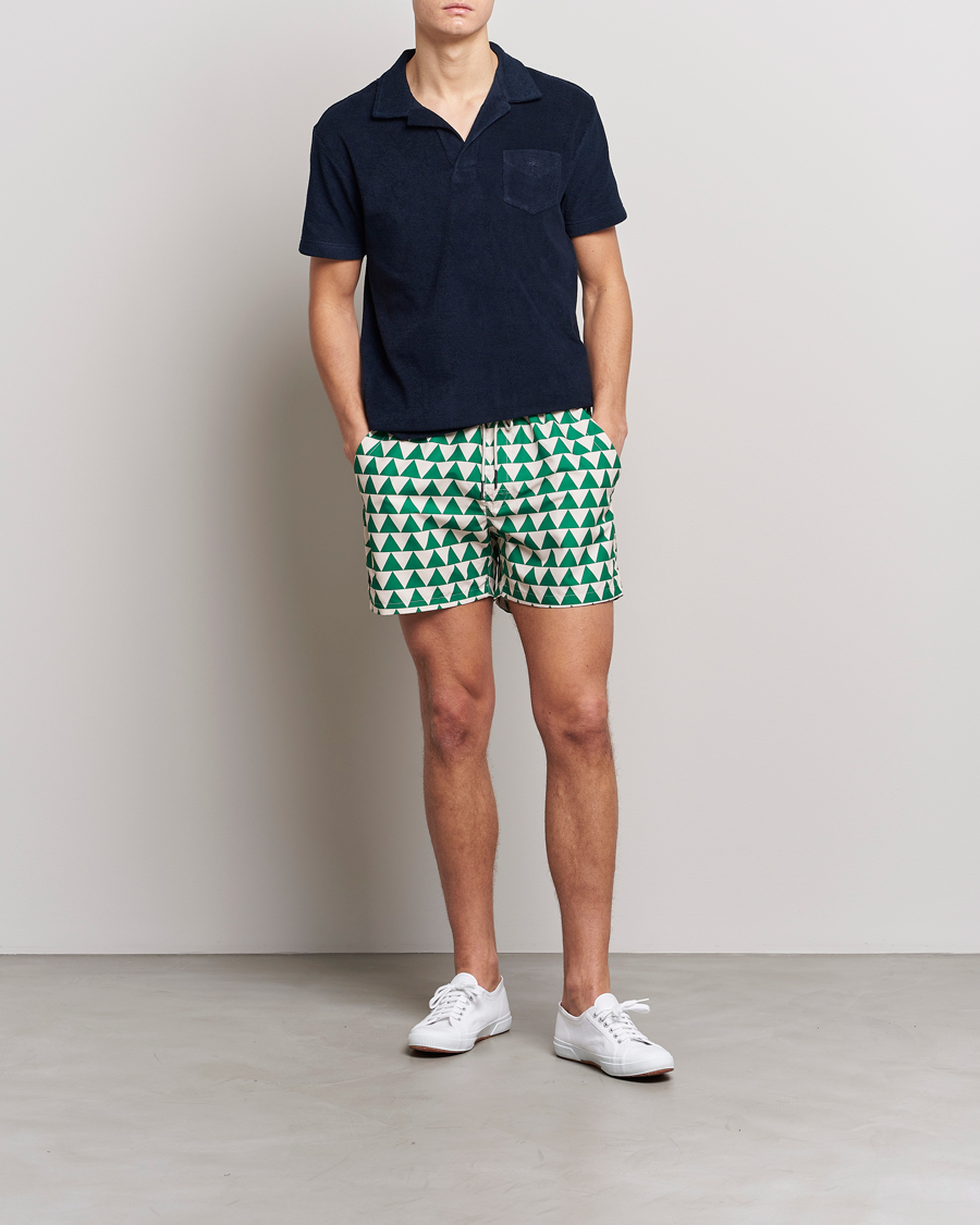 Mies | Uimahousut | OAS | Printed Swimshorts Triangle Jungle