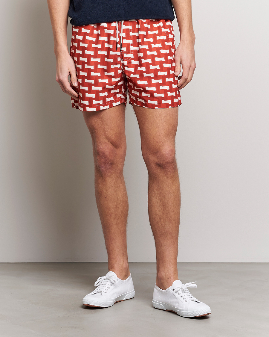Mies | OAS | OAS | Printed Swimshorts Layer Zig