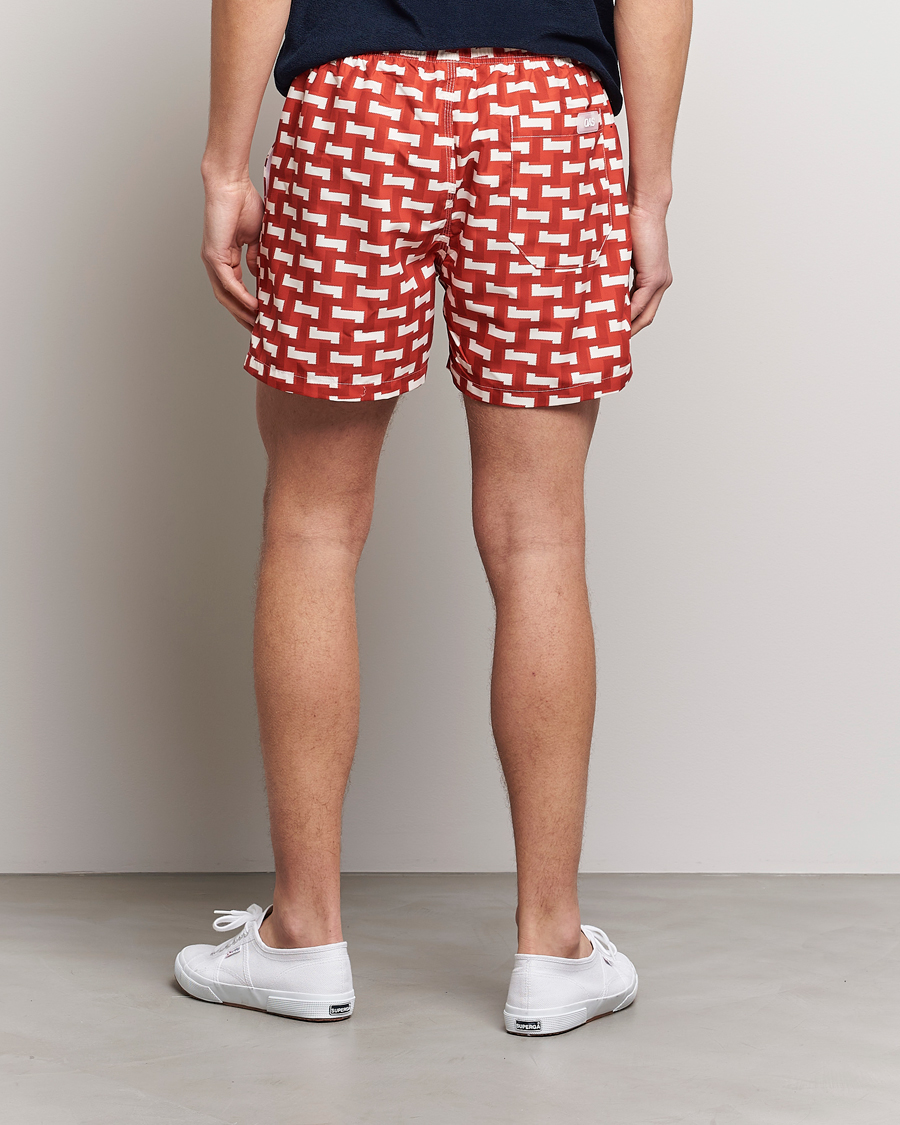 Mies | Uimahousut | OAS | Printed Swimshorts Layer Zig