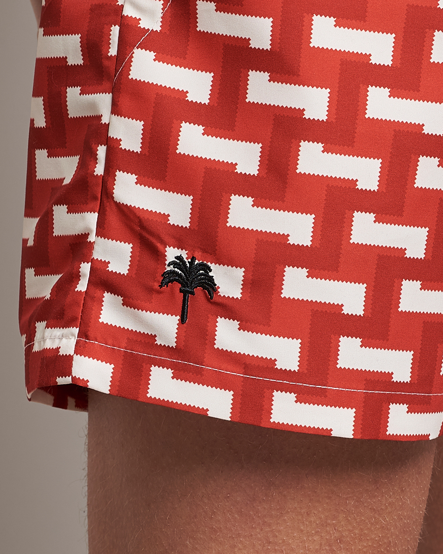 Mies | Uimahousut | OAS | Printed Swimshorts Layer Zig