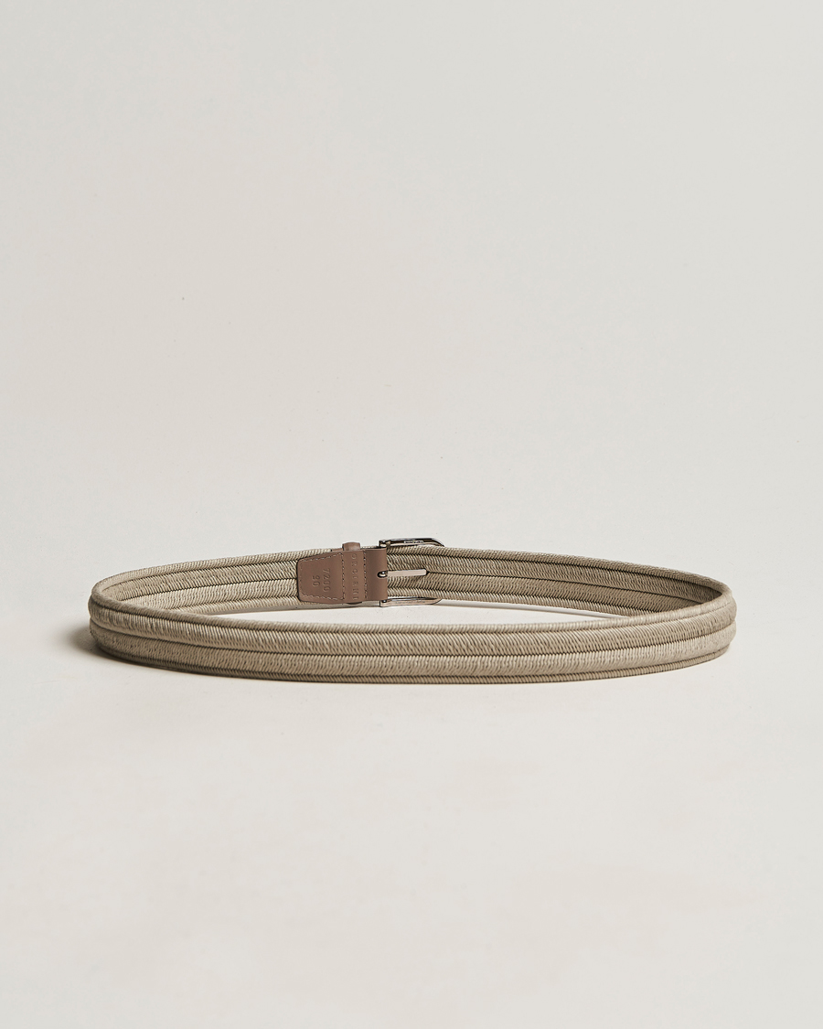 Mies | Asusteet | Orciani | Elasticated Belt 3,5 cm Grey