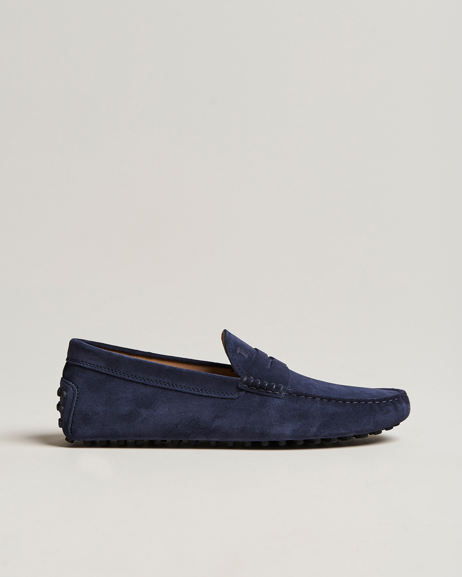 Mies | Tod's City Gommino Navy Suede | Tod's | City Gommino Navy Suede