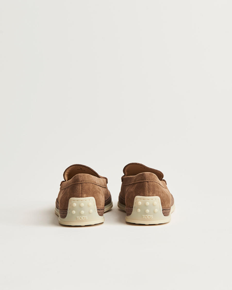 Mies | Tod's Raffia Loafers Brown Suede | Tod's | Raffia Loafers Brown Suede
