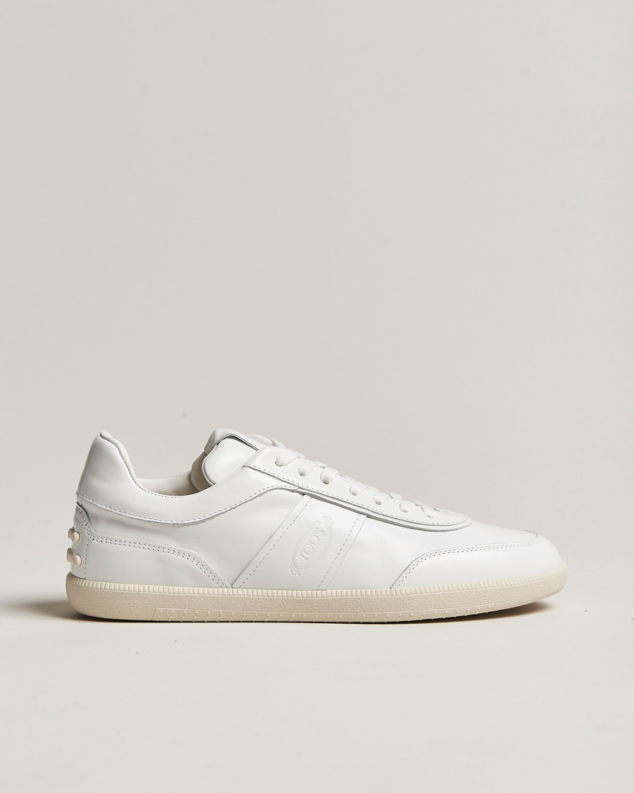 Mies | Tod's Cassetta Leggera Sneaker White Calf | Tod's | Cassetta Leggera Sneaker White Calf