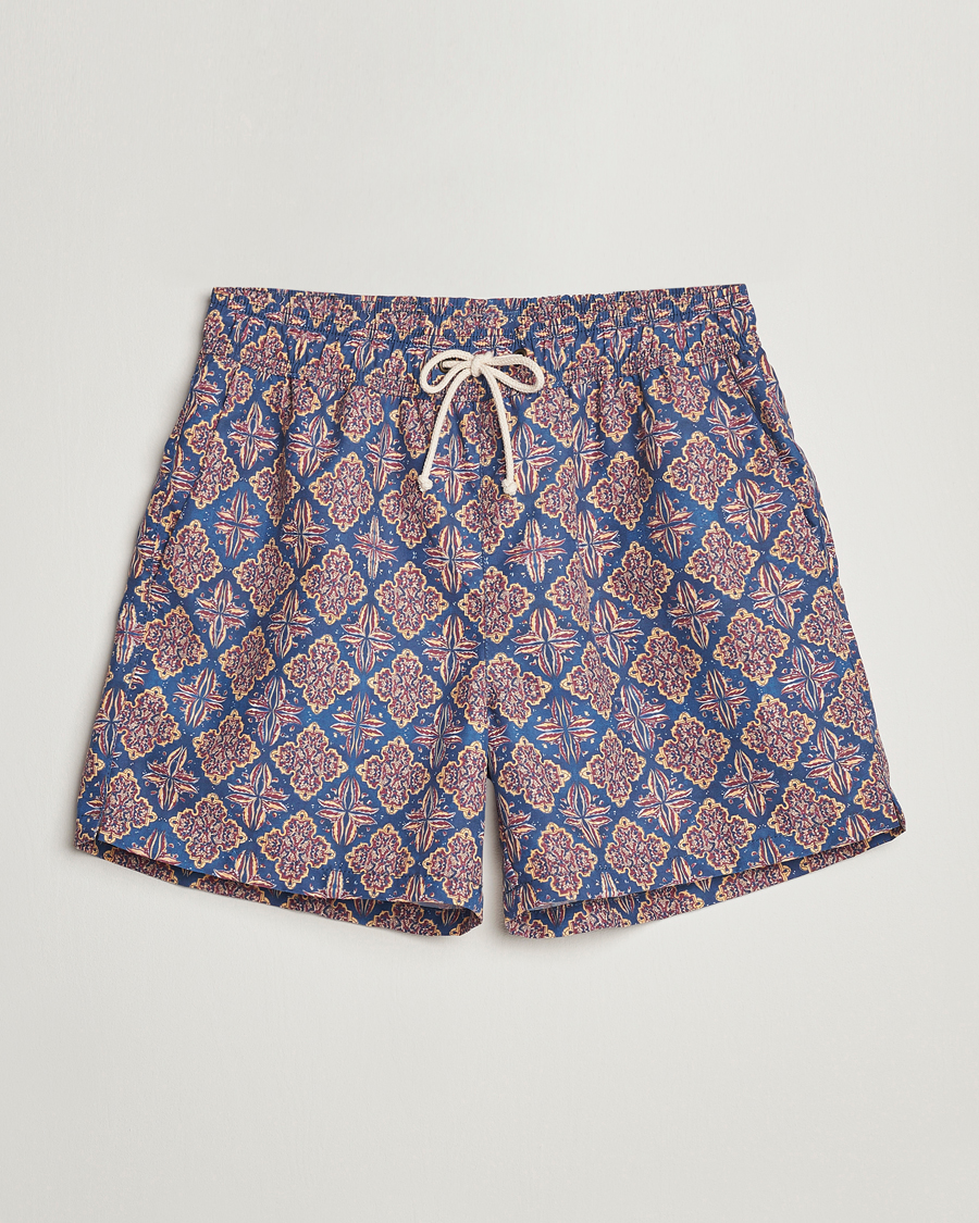 Mies | Uimahousut | Ripa Ripa | Printed Swimshorts Blue