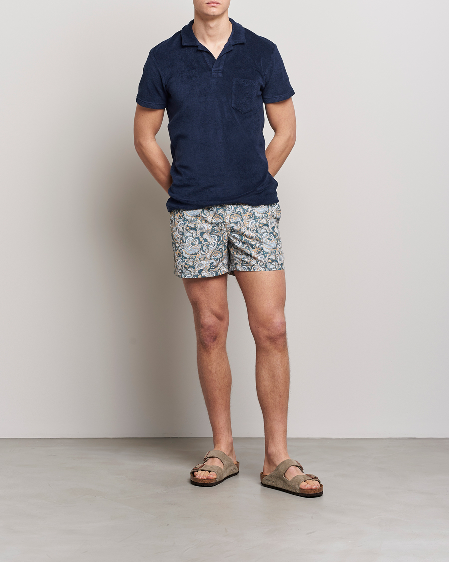 Mies | Uimahousut | Ripa Ripa | Printed Swimshorts Green