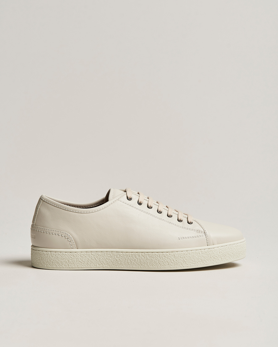 Mies | John Lobb Stockwell Sneakers White Calf | John Lobb | Stockwell Sneakers White Calf